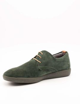 Zapato Angel Infantes 12060 VELOUR VERDE de hombre