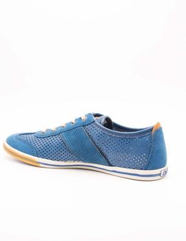 Zapato Clarks MEGO WALK BLUE LEATHER de hombre