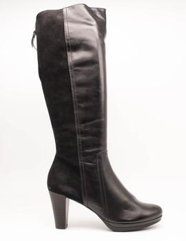 Bota Wonders 3380 negro de mujer