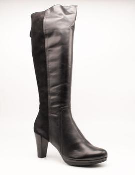 Bota Wonders 3380 negro de mujer