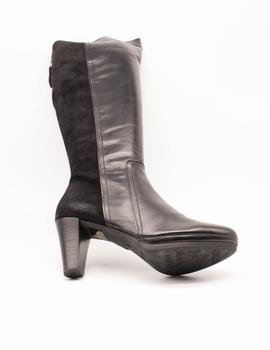 Bota Wonders 3380 negro de mujer