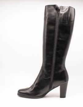 Bota Wonders 8318 negra de mujer