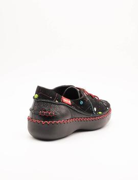 Zapato Clamp 15cricket black splash de mujer