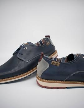 Zapato Pikolinos Berna m8j-4273 blue de caballero.