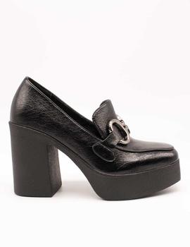 Zapato Noa Harmon 9089-06 Hampton negro de mujer