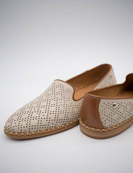 Zapato pikolinos mérida marfil para mujer