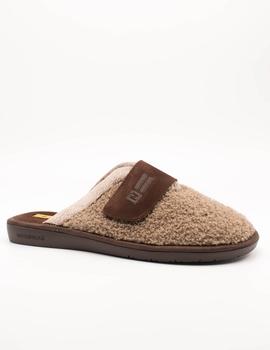 Zapatilla Nordikas 7518 TEDDY TAUPE de Hombre