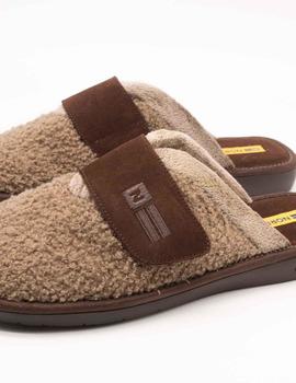 Zapatilla Nordikas 7518 TEDDY TAUPE de Hombre