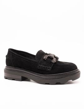 Zapato Alma en Pena I22121 Suede Black de Mujer