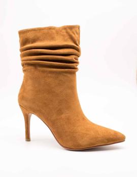 Botín Exé DIANA-110 SUEDE CAMEL de Mujer