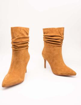 Botín Exé DIANA-110 SUEDE CAMEL de Mujer