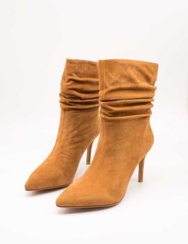 Botín Exé DIANA-110 SUEDE CAMEL de Mujer