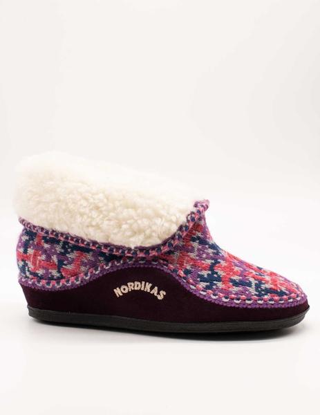 Zapatilla Nordikas LONDON Morado Mujer