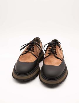Zapato Calce 1418 Pepa Gomato Negro-Pesca de Mujer