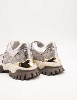 Deportivo Exé T108-2 Grey gliter de Mujer