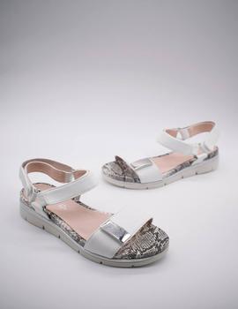 Sandalia stonefly Elody 9 Nappa Cloud White