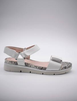 Sandalia stonefly Elody 9 Nappa Cloud White