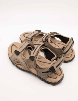 Sandalia Geox U8224D 050AU C0829 STRADA SAND de Hombre
