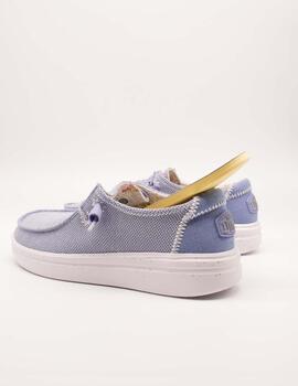 Deportivo Hey Dude Wendy Rise Lila de Mujer