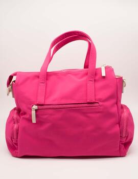 Bolso Noco 2315605R B.Nylon contraste Fucsia de Mujer