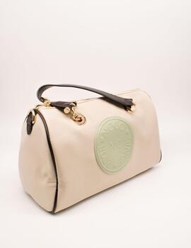 Bolso Noco 2315611S Bowling Nylon Logo Beige