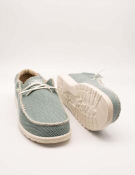 Deportivo Hey Dude Wally Braided Aqua de Hombre