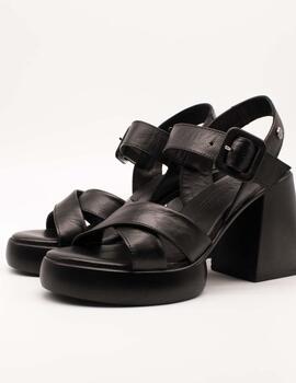 Sandalia Carmela 16079303 Piel Negro de Mujer