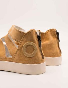 Sandalia Aro 3716 Uma Suede / Peach de Mujer