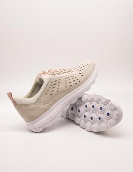 Deportivo Geox D35NUA 02214 C1002 Spherica White de Mujer