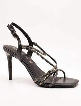 Sandalia Tamaris 28332-20 - 012 Black Metallic de Mujer