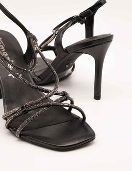 Sandalia Tamaris 28332-20 - 012 Black Metallic de Mujer