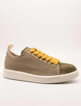 Deportivo Panchic P01-00232017 OLIVE-YELLOW de Hombre