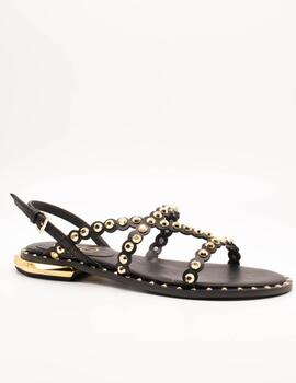 Sandalia Exé VF2056-1 Black-Gold de Mujer