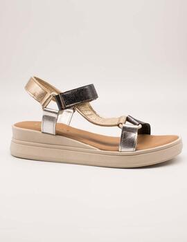 Sandalia Tiziana Mango-01 Multi Metal de Mujer