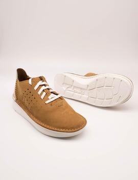 Deportivo Clarks 26170421 Velhill Tan de Mujer