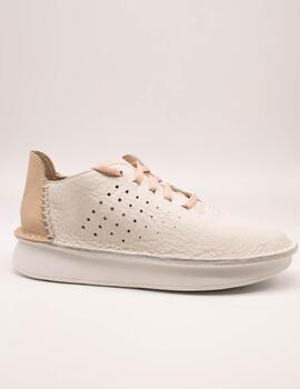 Zapato Clarks 26170419 Velhill Off White de Mujer