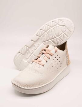 Zapato Clarks 26170419 Velhill Off White de Mujer