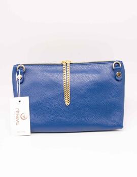 Bolso Femme Italy F-10 Wisteria Blue Electric de Mujer