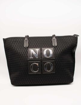 Bolso Noco 2315661N Shopper Rejilla Negro