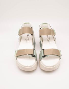Sandalia Jose Saenz 4200-COMB4 Agua Hielo de Mujer