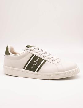 Deportivo Fred Perry B721 White de Mujer