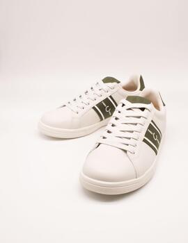 Deportivo Fred Perry B721 White de Mujer