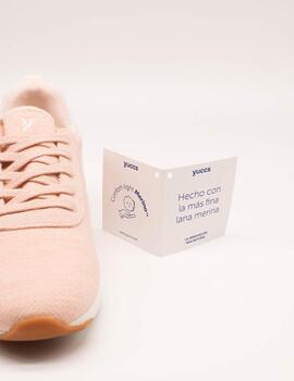 Zapato Yuccs Merino Sport Pink de Mujer