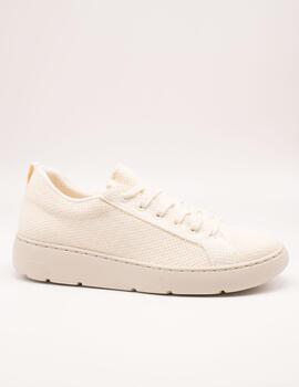 Zapato Yuccs Bamboo Casual White de Mujer