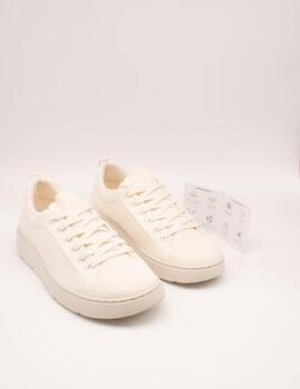 Zapato Yuccs Bamboo Casual White de Mujer