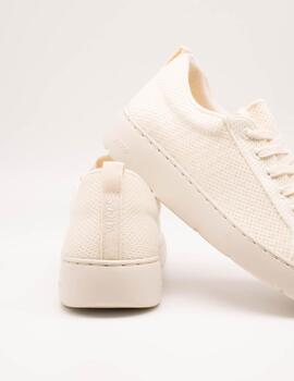 Zapato Yuccs Bamboo Casual White de Mujer