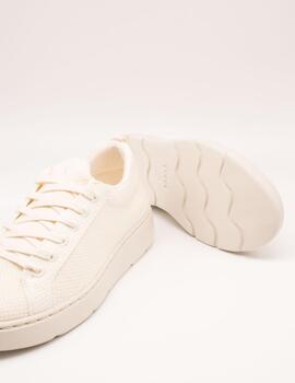 Zapato Yuccs Bamboo Casual White de Mujer