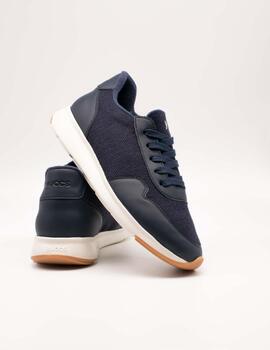Zapato Yuccs Merino Sport Vintage Navy de Mujer