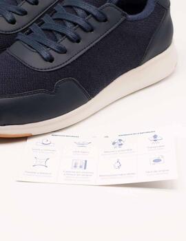 Zapato Yuccs Merino Sport Vintage Navy de Mujer