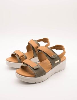 Sandalia Stonefly 219392-ACI Aqua III Dusty Green de Mujer